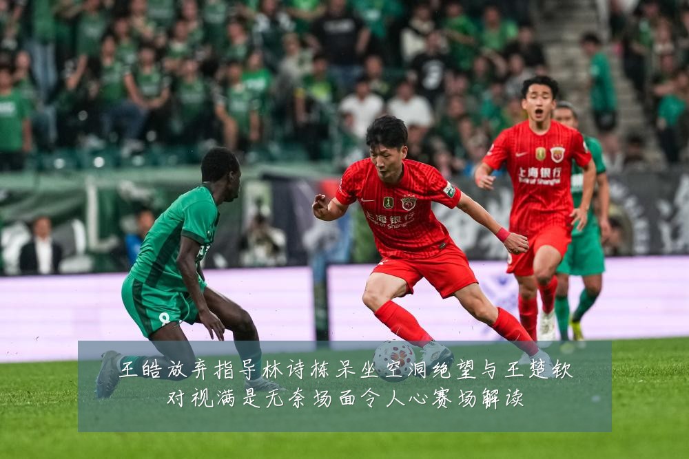 王皓放弃指导林诗栋呆坐空洞绝望与王楚钦对视满是无奈场面令人心赛场解读